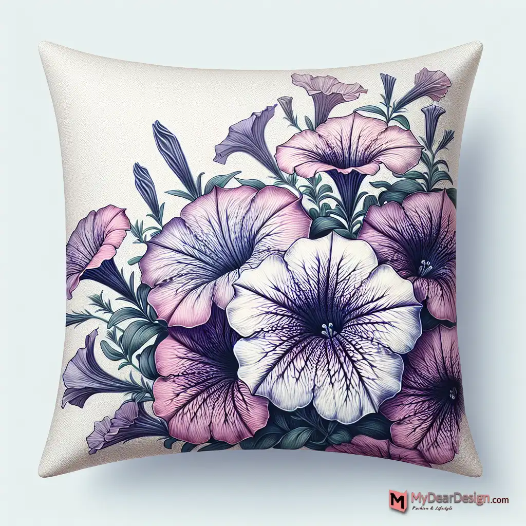 Petunia Blossom Pillow