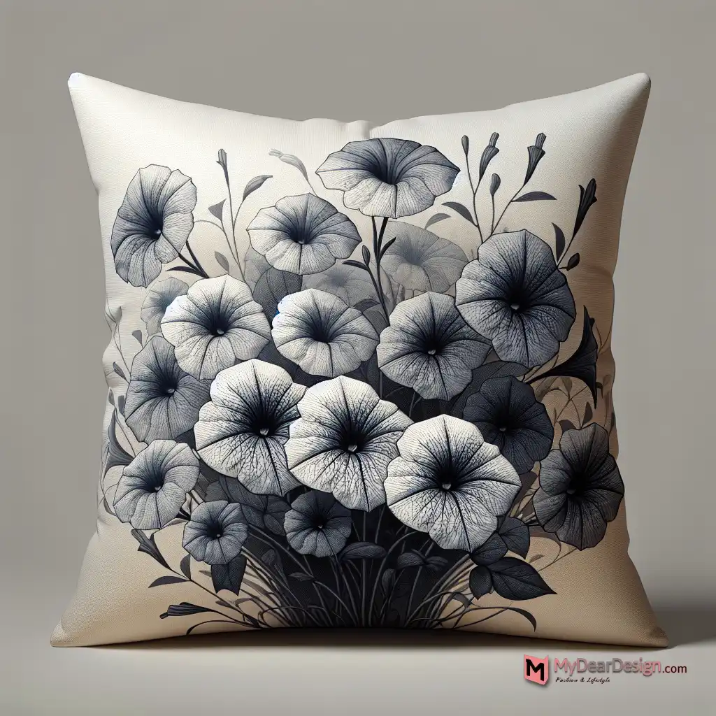 Petunia Floral Pillow 21+ Best Design To Complete Your Indoor Look