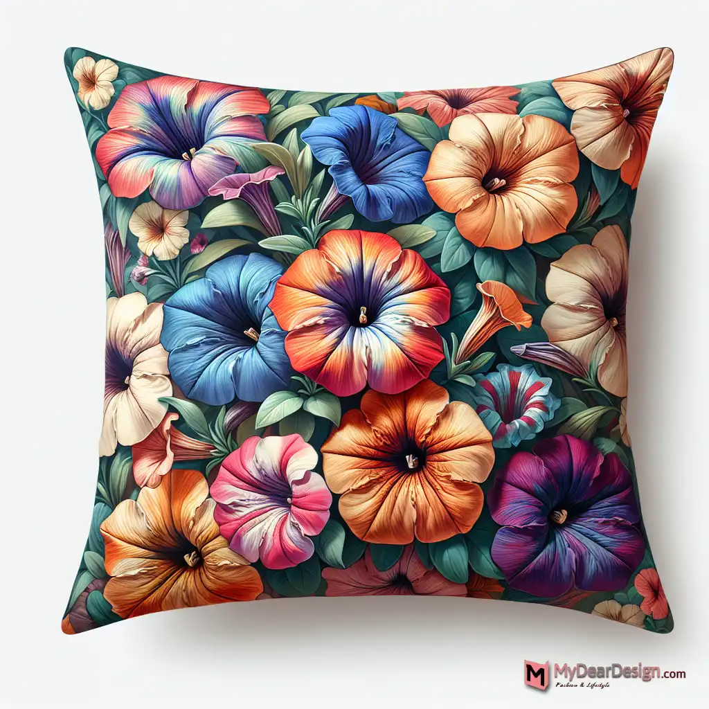 Petunia Decorative Pillow