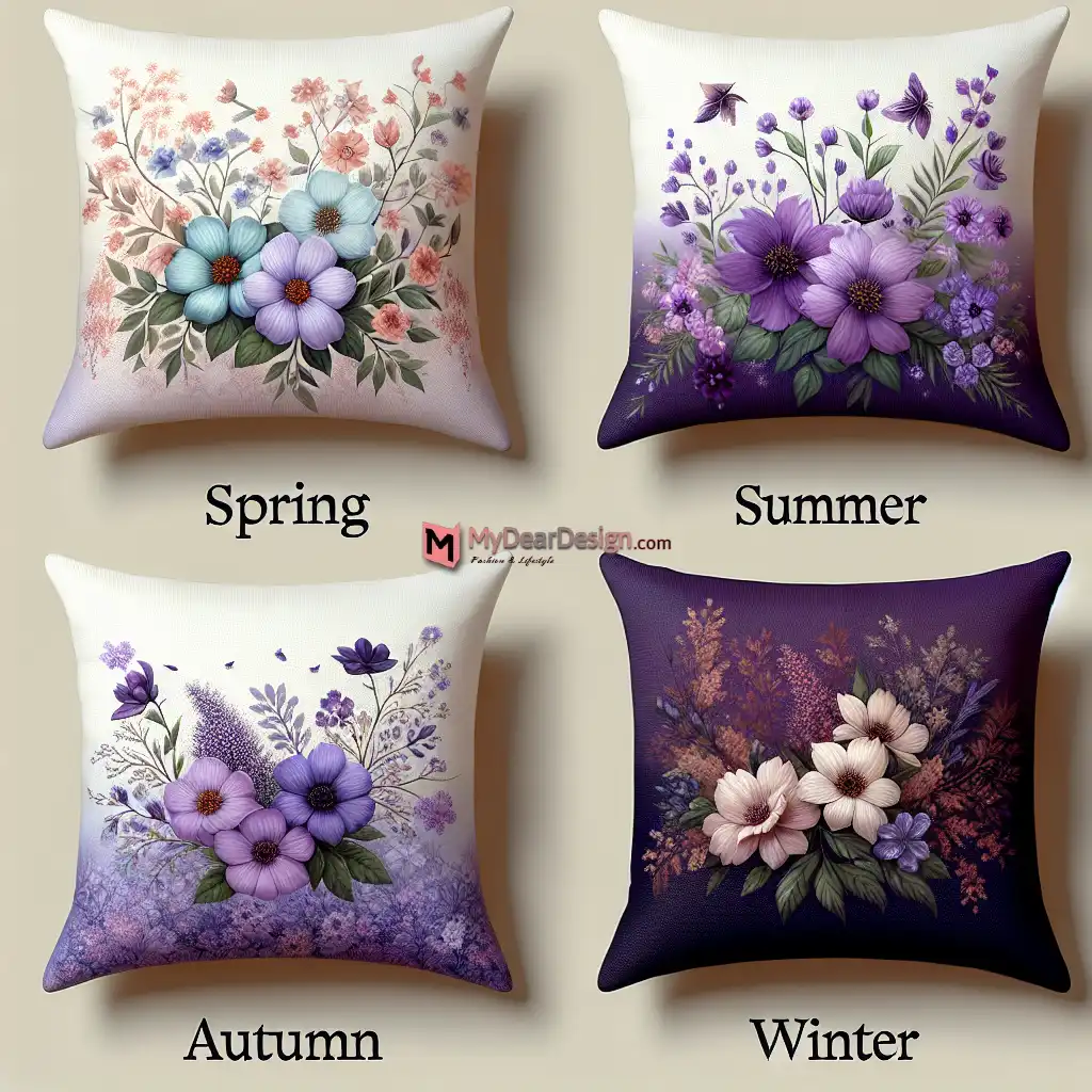 Top 10 Violet Floral Pillow Cover Designs to Chop for 2024