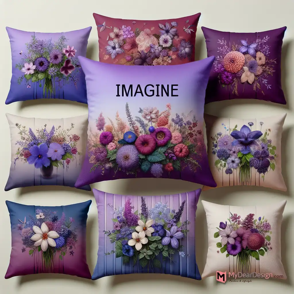 Top 10 Violet Floral Pillow Cover Designs to Chop for 2024