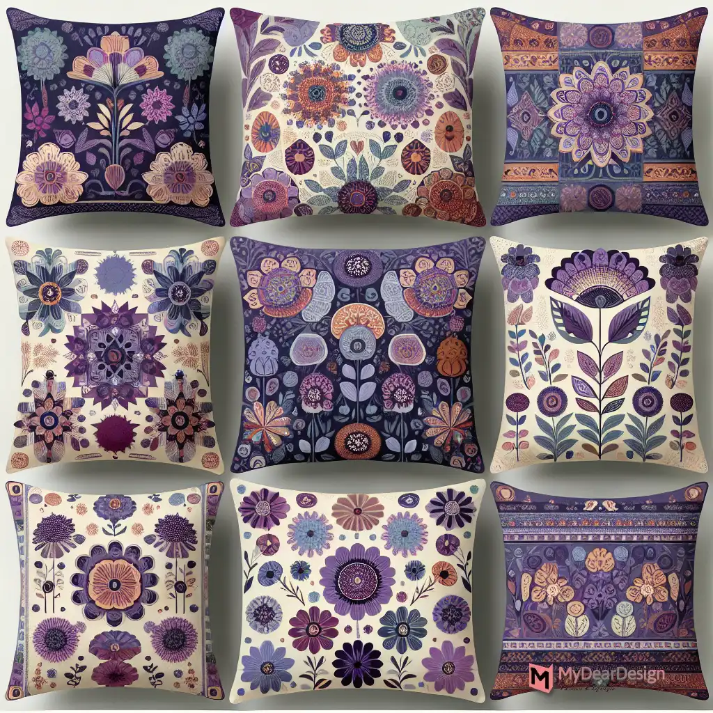 Top 10 Violet Floral Pillow Cover Designs to Chop for 2024