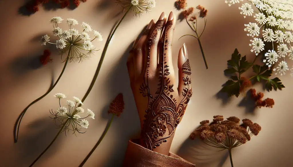 Angelica Flower Mehndi Ideas