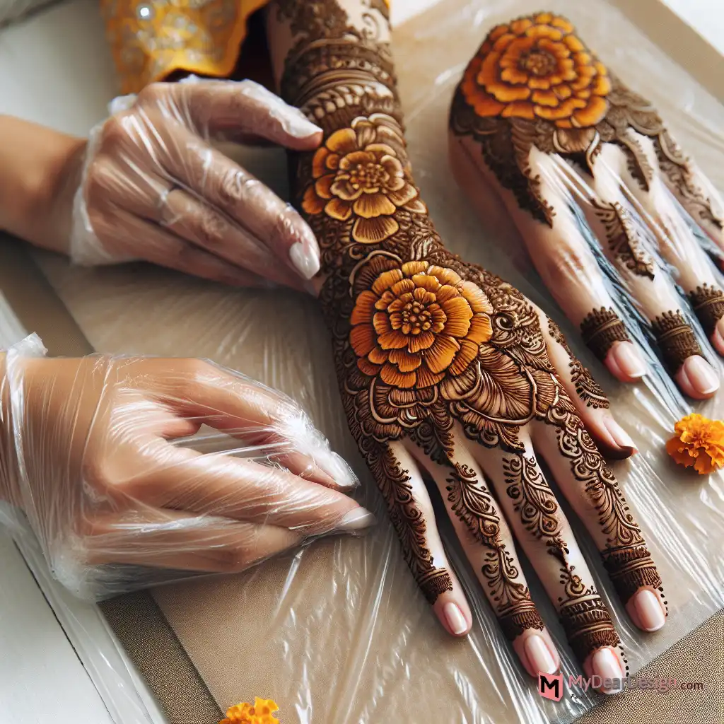 Care for Long-lasting Marigold Henna